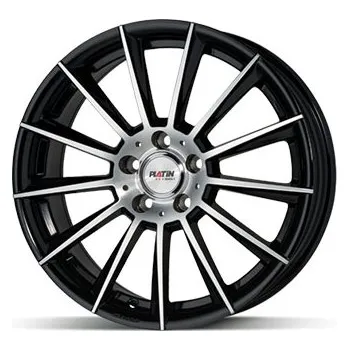 Alu kolo alu-kola PLATIN P74 Black 6.5x17, 5x112 ET50, Černý leštěný