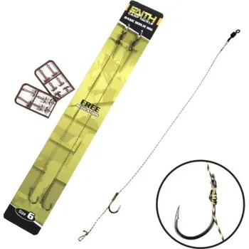 FAITH Basic 1 návazce na kapra 2ks + zarážky 12ks č.8