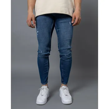 Pánské džíny 2Y Premium Modré skinny fit džíny INDELIBLE Velikost: 31