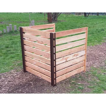 Kompostér Ekonákup Rozšíření kompostéru JERY DUO 2000/TRIO o 1 komoru 1000 litrů, 100 x 100 cm Barva spojovacích prvků: antracit