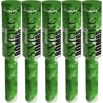 Zábavní pyrotechnika Triplex Dýmovnice GREEN - Dýmovnice TXF543-4