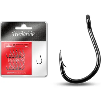 Rybářský háček Háček Delphin HKD 4xISEAMA ring/ 10+1ks|BN/10