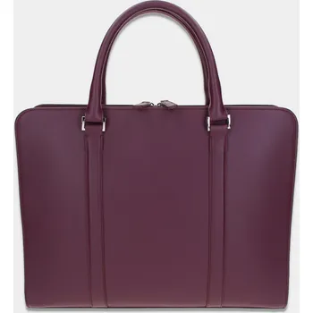 brašna na notebook Taška na notebook Johny fialová/stříbro