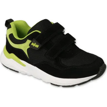 Chlapecké tenisky Tenisky BEFADO 516X245 černozelené, suchý zip velikost: 30