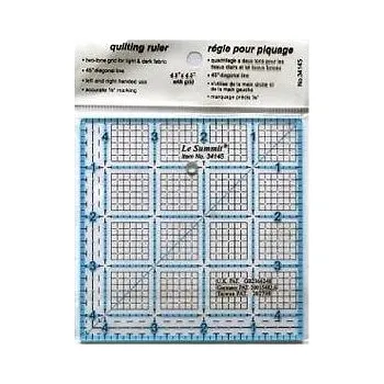 Příslušenství k šicímu stroji patchworkové pravítko 4,5x4,5 inch