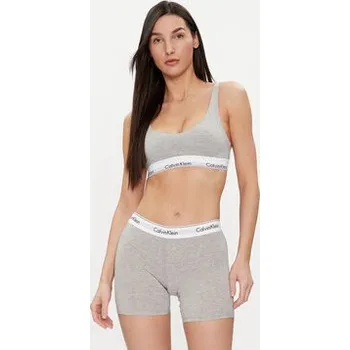 Dámské spodní prádlo Calvin Klein Underwear Podprsenkový top 000QF7586E Šedá XS