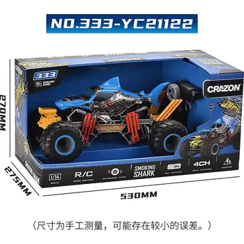 RC model auta Auto žralok 1:10 RC