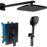 Novaservis Metalia 58 Sprchová sada podomítková ECO, černá, SADA58051R,5