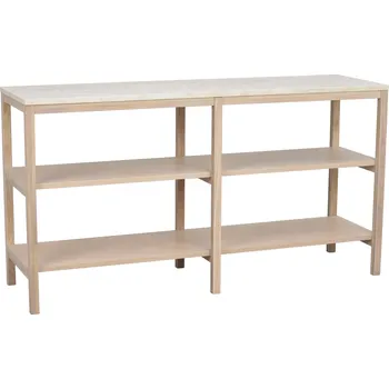 Konferenční stolek ROWICO Konzolový stolek ORWEL 140x75 cm s bílým pigmentem