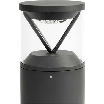Venkovní osvětlení FARO RUSH 250 sloupková lampa, tmavě šedá, 3000K 180st DALI