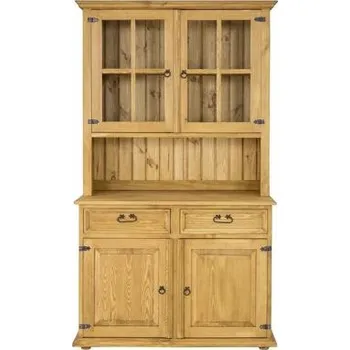 Vitrína KW705 povrchová úprava - včelí vosk Hnědý včelí vosk