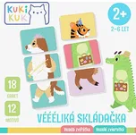 EFKO KukiKuk - Véééliká skládačka: Veselá zvířátka