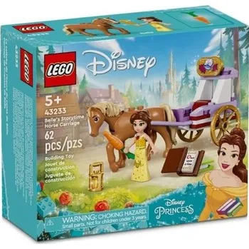 LEGO Disney 43233 Bella a pohádkový kočár s koníkem Stavebnice LEGO LEGO Disney 43233 Bella a pohádkový kočár s koníkem
