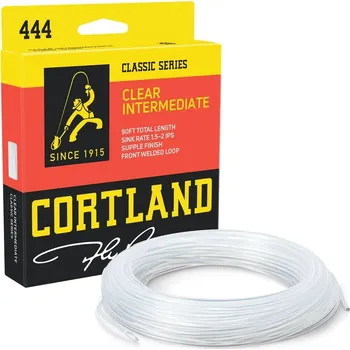 Cortland muškařská šnůra 444 Classic Intermediate Clear Fresh/Salt|WF6I 90ft