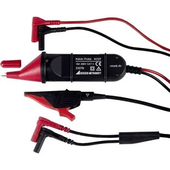Měřicí kabel Gossen Metrawatt Z227C Sada Kelvin, Z227C, Kelvinova svorka, 1 ks