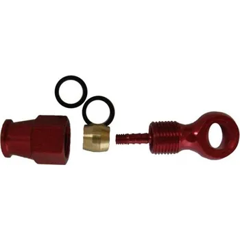 Brzda na kolo A2Z hydraulická koncovka Al (červená)