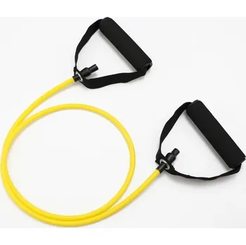 Elastické lano pro domácí fitness a posilování - Žlutá