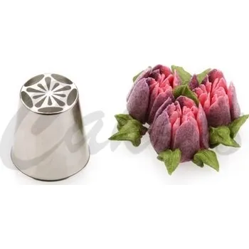 Čokoláda TRUBIČKA NEREZ OZDOBNÁ KVĚTINOVÁ BX0051 průměr 37mm MAGNOLIA