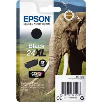 Epson Singlepack Black 24XL Claria Photo HD Ink