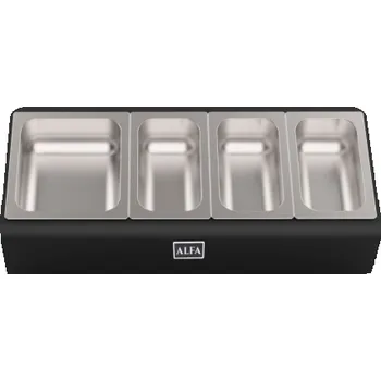 Alfa Forni Toppingstation 4 Schalen (3 GN 1/9 - 1 GN 1/6)