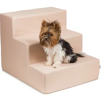 Schody a rampa pro psa Iridog Schody pro psy STEPPIE no.2 béžové v45 x š50 x d60 cm