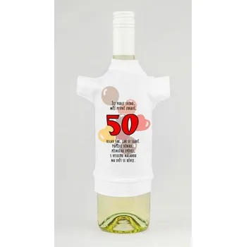 Žertovný předmět Triko na lahev - Žij podle svého 50