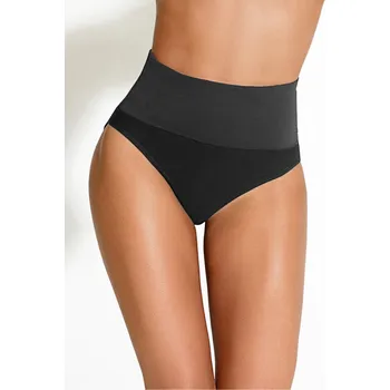 Kalhotky Kalhotky slip midi - TUMMY CONTROL Barva: Černá, Velikost: S/M