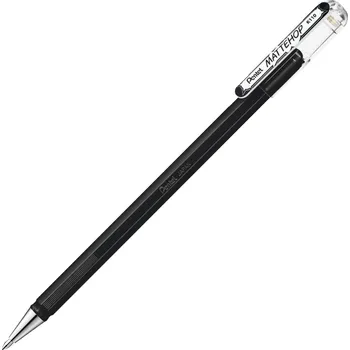 Gelové pero Pentel Mattehop 1.0 mm - výběr barev Barva: VA - Black