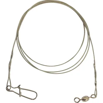 Mistrall ocelové lanko 7x7 30kg 60cm 2ks