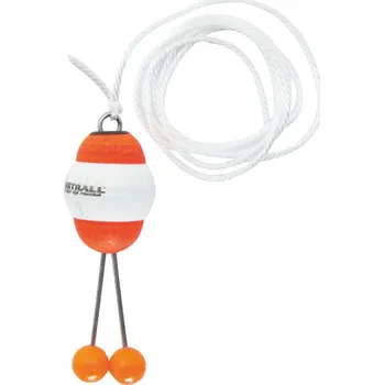 Signalizace záběru Mistrall čihátko červenobílé s provázkem 5 g