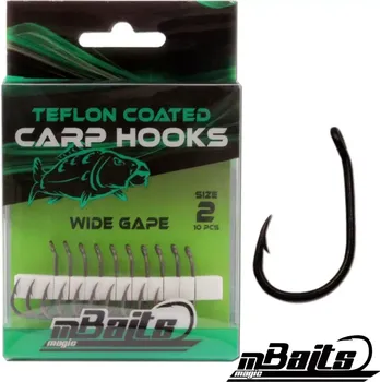 Boilies Háček Magicbaits Wide Gape vel. 2 (Německá kvalita.)