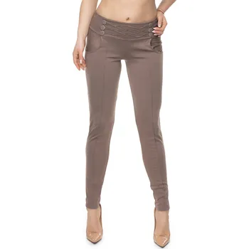 Dámské kalhoty PeeKaBoo Dámské elegantní kalhoty Masahiko cappuccino 2XL/3XL
