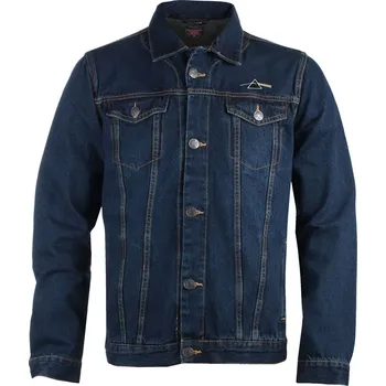 Pánský bomber bunda pánská Pink Floyd - DSOTM Prism - DENIM - ROCK OFF - XL