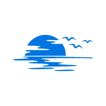 Samolepící dekorace Krajina moře 003 levá západ slunce odraz na hladině (11 - modrá oceán) SAMOLEPKA NA AUTO, NÁLEPKA, FÓLIE, POLEP, TUNING, VLASTNÍ TEXT, TISK, AUTOSAMOLEPKY.cz, POLEPY, OBRÁZEK, LOGO, 3D STICKERS