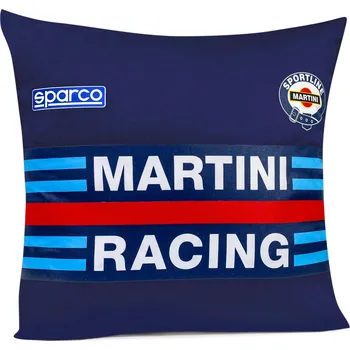 Dekorativní polštářek Polštář SPARCO MARTINI RACING - modrá