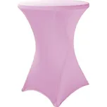 TENTino Elastický ubrus STANDARD na koktejlový bistro stůl 80 cm VÍCE BAREV Barva ubrusu: SVĚTLE RŮŽOVÁ / PINK