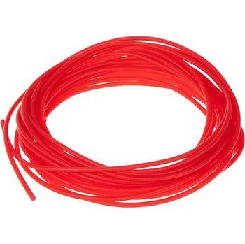 Silikonová bužírka 441725 2,5 mm červená 10 m