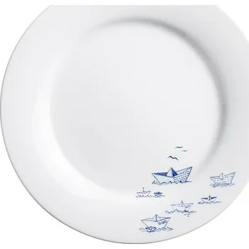 Talíř Kahla Ahoi Marie Mělký talíř 26 cm papírové loďky
