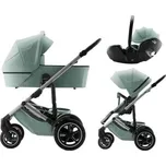 Britax Römer Set kočárek Smile 5Z + hluboká korba + Autosedačka Baby-Safe Pro - Jade Green