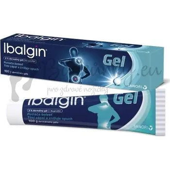 Léky na klouby a kosti Ibalgin gél 5% 100 g