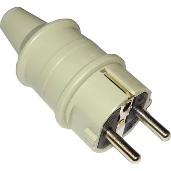 Elektrická zásuvka Vidlice 230V SY-33, přímý vývod, krytí IP20, 250VAC/16A