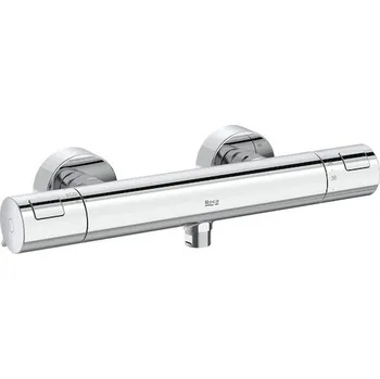 Vodovodní baterie Roca T-500 sprchová baterie nastěnná s termostatem chrom A5A2E18C00