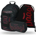 Baagl Školní set Skate Red