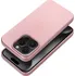Pouzdro na mobilní telefon Mettalic Case pro Apple iPhone 15 Pro růžové