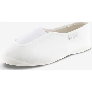 Pánské tenisky DOMYOS Látkové cvičky 300 dospělé bílé 39 BÍLÁ