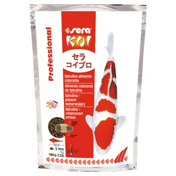 Krmivo pro rybičky Sera KOI Spirulina Color Krmivo 1000 G