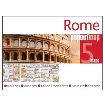 Cestování Rome PopOut Map