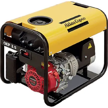 Elektrocentrála ATLAS COPCO Jednofázová elektrocentrála QEP 3.5, AVR ELR (3.4/3.1kW)