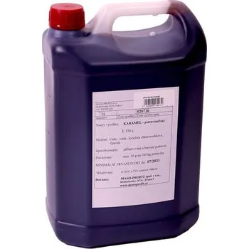 Potravinářské barvivo Classic line – Karamel potravinářský kulér E 150c 7 kg