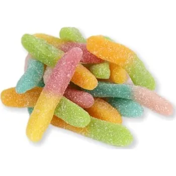 Želé Neonoví červi kyselí 250 g